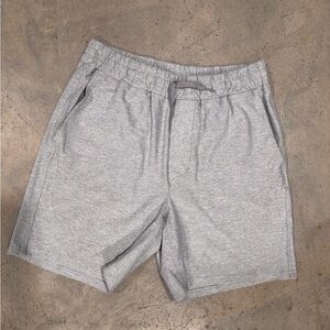 Outdoor Voices Light Gray Athletic Shorts